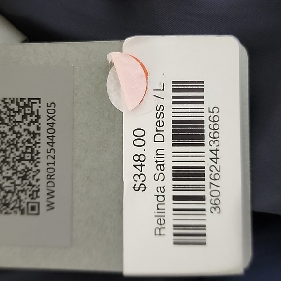 NWT Zadig & Voltaire Relinda Satin Button Front Midi Dress Size Large - Picture 12 of 14